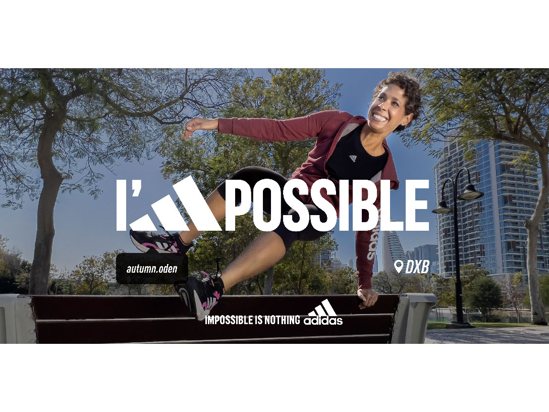 Arabad | Adidas takes over OOH scene with 'I'm Possible' UGC