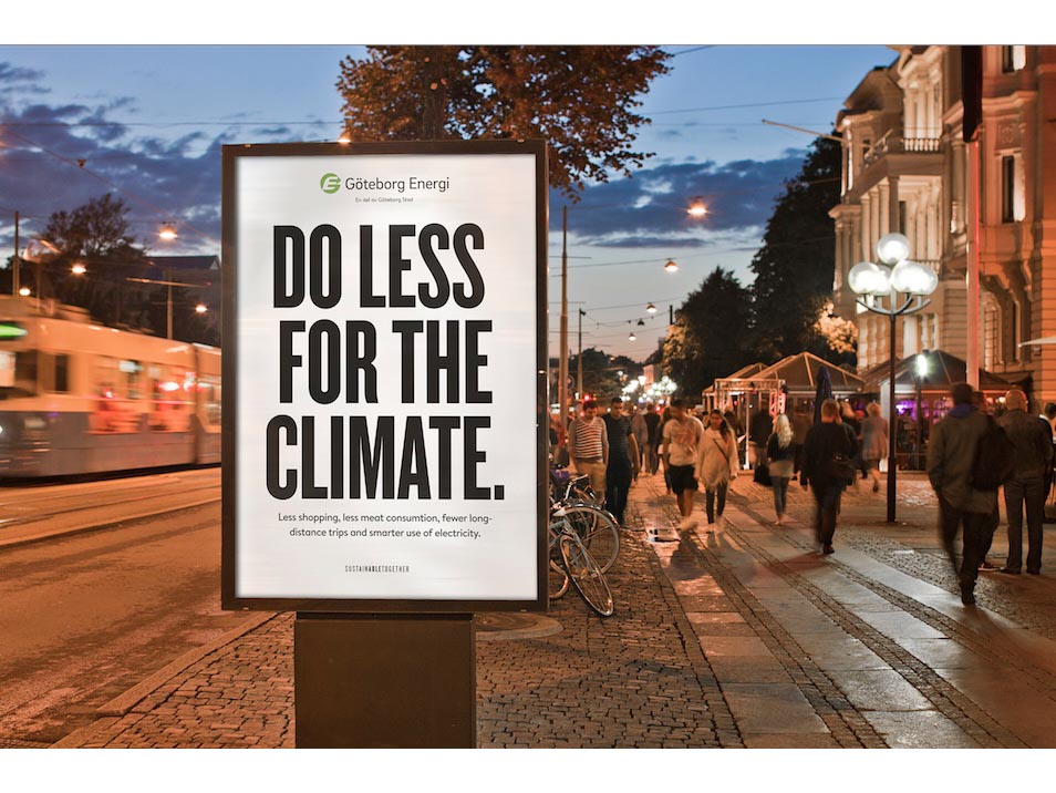 Swedish energy company makes a shocking call for the climate in new campaign by Welcom