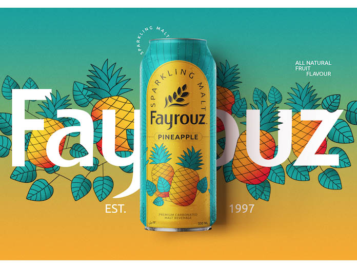 No One, part of And Us Group, carries out the packaging design of Egyptian brand Fayrouz