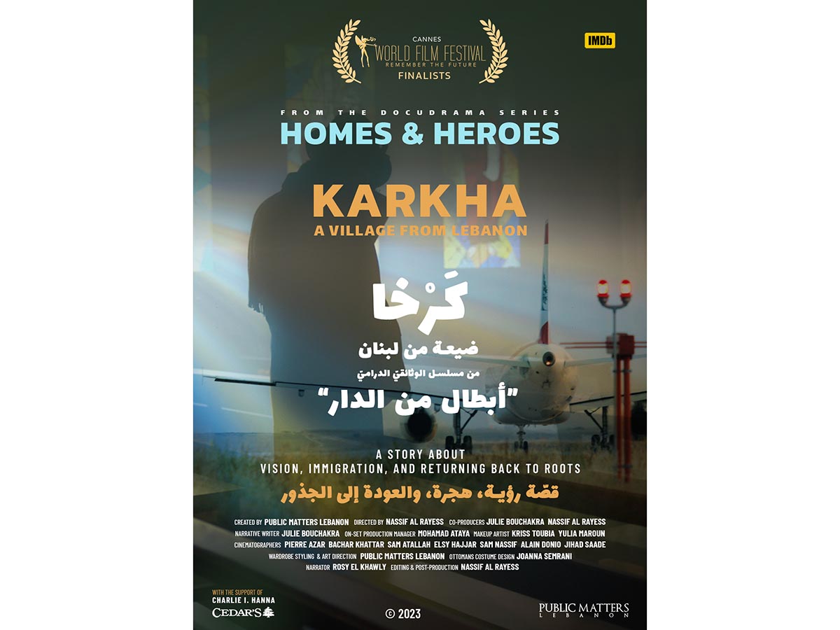 Docu-drama 'Karkha: A Village from Lebanon' among the finalists at Cannes World Film Festival