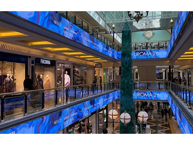 Pikasso Italia wins Euroma2 exclusive Mall DOOH advertising concession