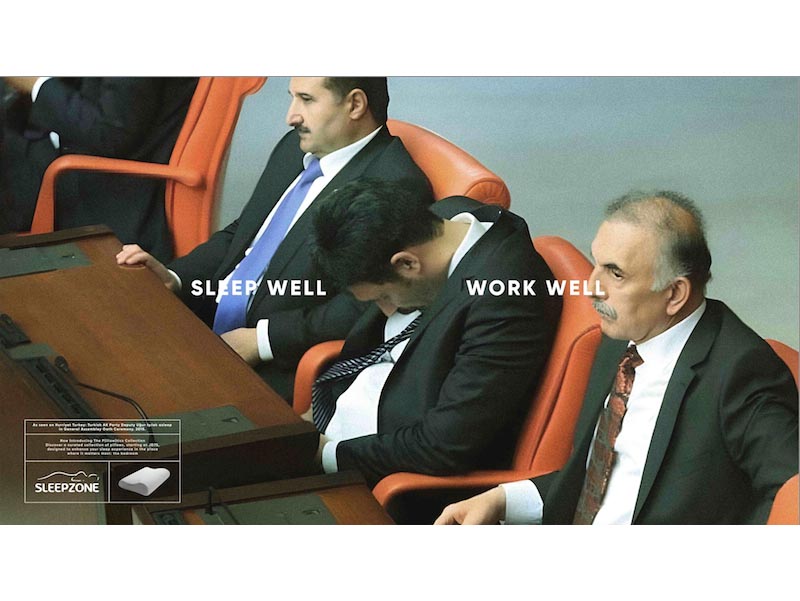 Adpro Communications Group and Sleepzone advocate for improved sleep among politicians through humorous campaign