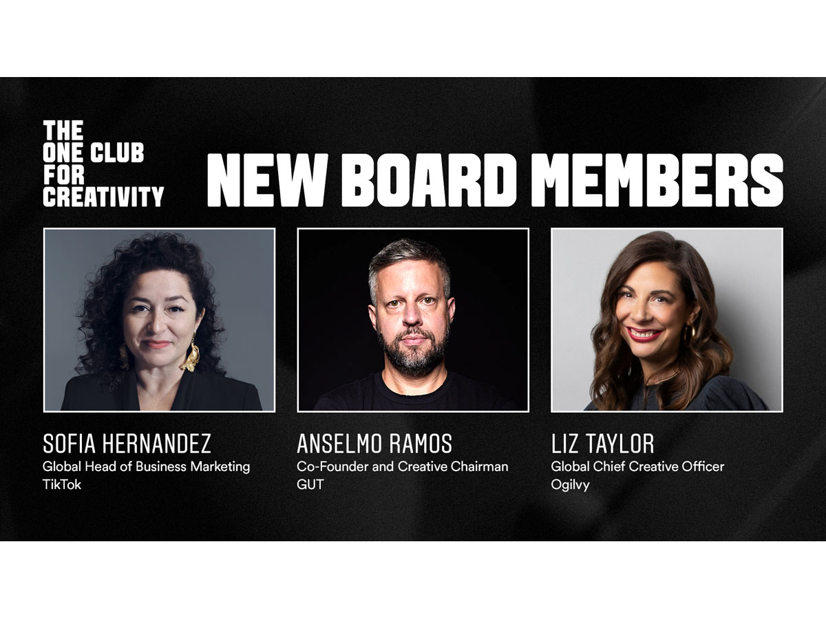 The One Club adds three top industry leaders to its Board of Directors