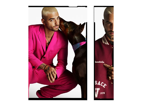  Maluma is the Versace face for Spring-Summer 2022 campaign
