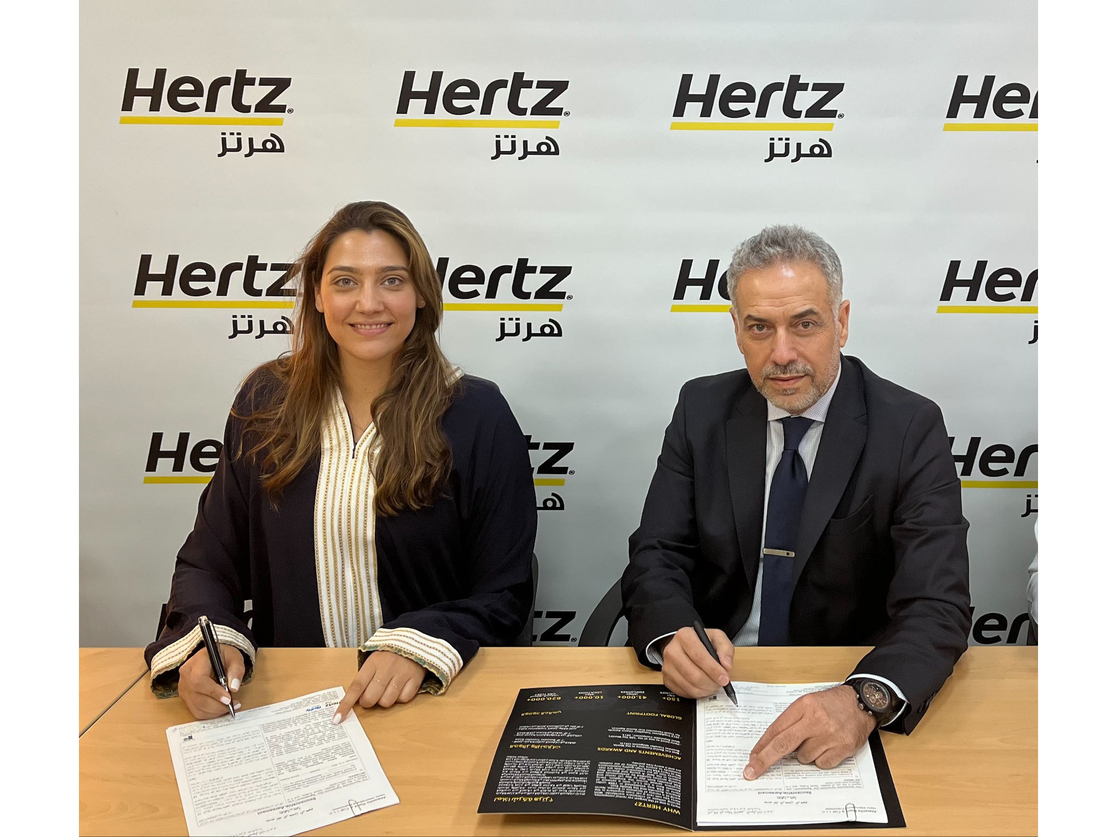 Hertz Saudi Arabia renews sponsorship of Saudi champion Dania Akeel 