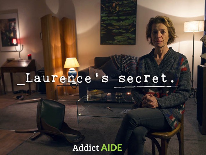 BETC and Addict Aide invite you to enter Laurence’s world and guess her secret