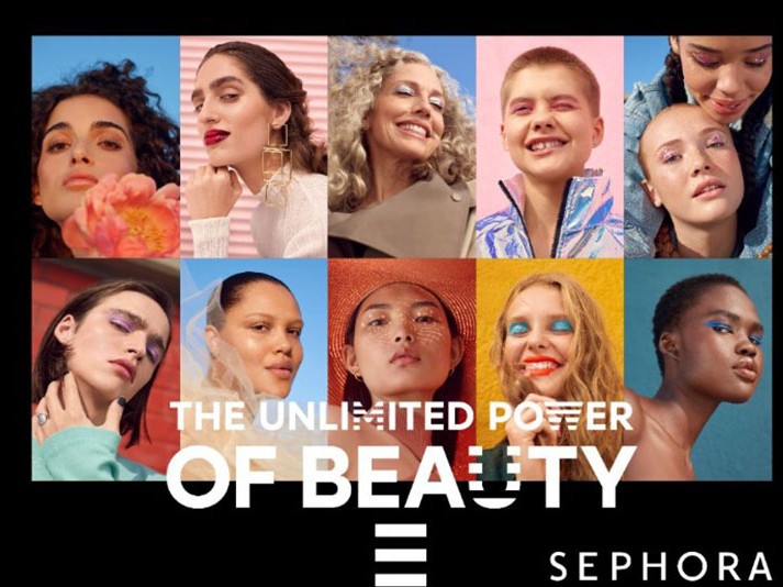 French retailer Sephora celebrates beauty with latest campaign and new brand positioning