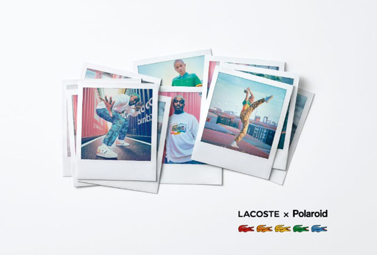 Lacoste Collaborates with Polaroid to Celebrate All the Colors in New Campaign by BETC 